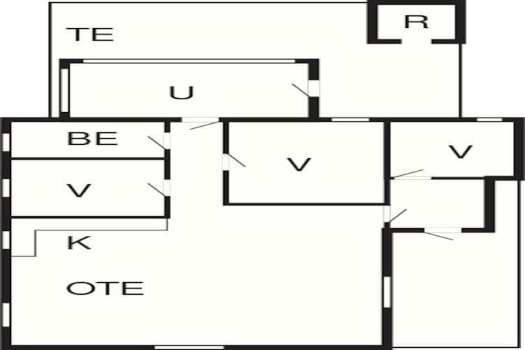 6 Person Holiday Home In R M Bolilmark Bagian luar foto